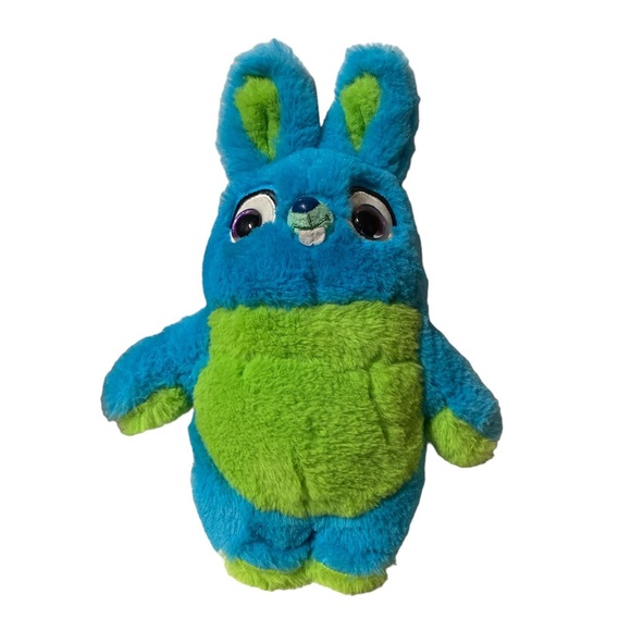 Toy Story 4 Bunny Plush Disney Pixar Toy Blue Stuffed Animal Rabbit 12 inches - Picture 1 of 12